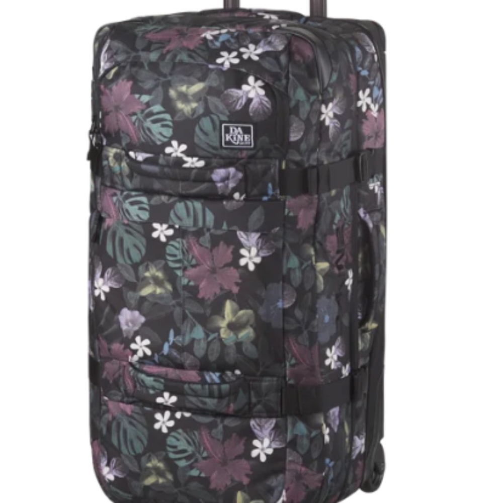 DaKine Split Roller Duffel Bag 85 Liter - Like New - Tropic Dusk Floral Colorway